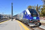 Amtrak Train # 541 arrives into SJC behind Charger # 2124 